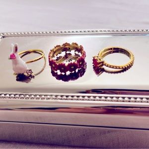 Les nereides rings set